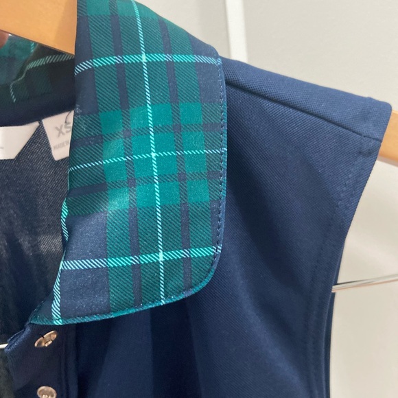 LADY HAGEN DESERT GETAWAY WOMENS NAVY BLUE GOLF POLO SLEEVELESS SZ XS EUC - Picture 8 of 11